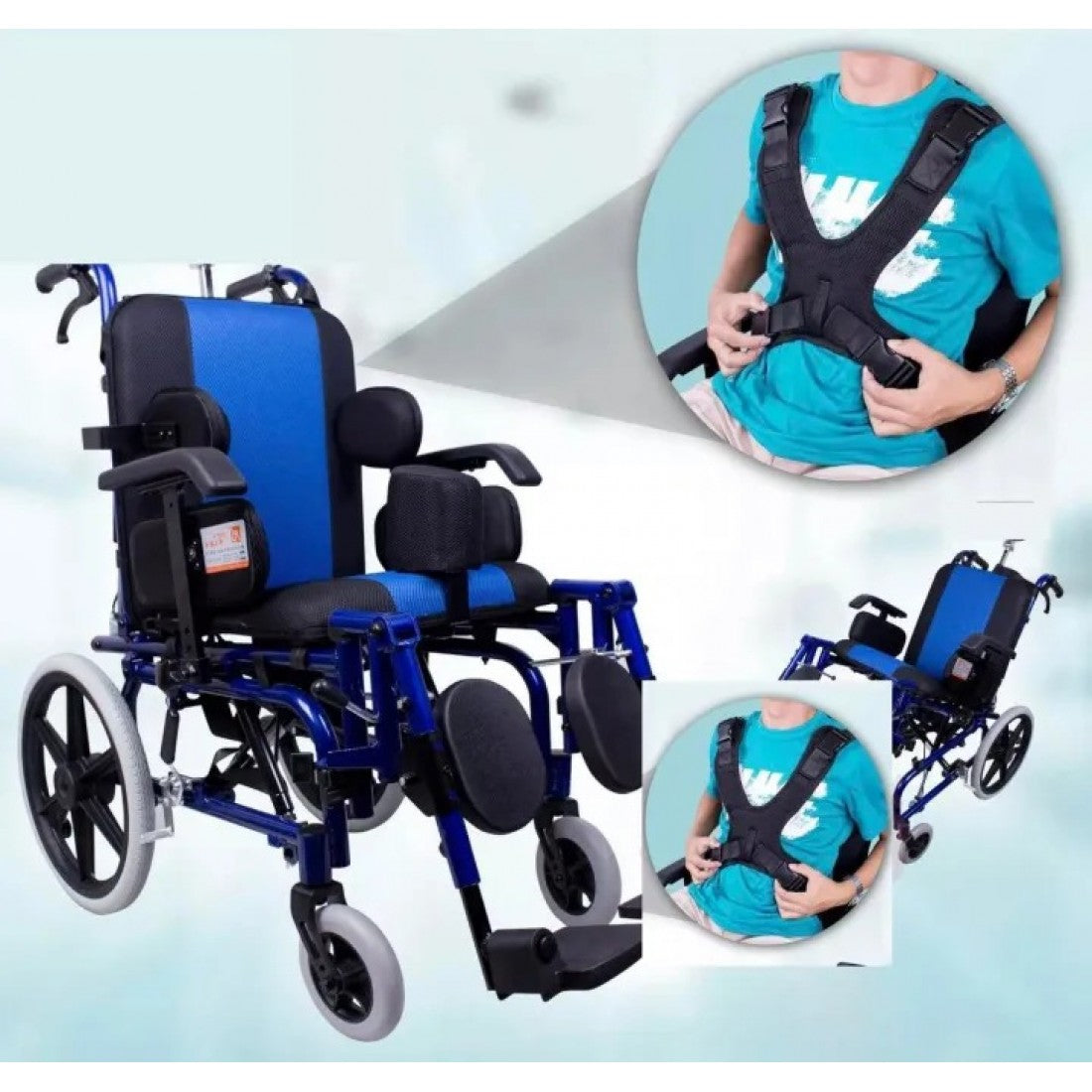 CP Child Wheelchair - Cure Clouds -null