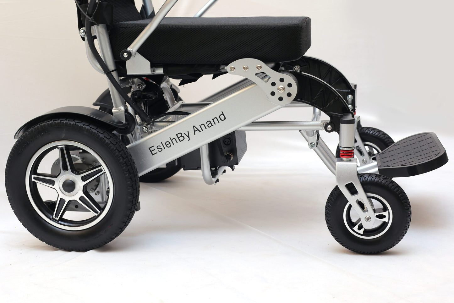 Esleh Auto Fold Electric Wheelchair - Cure Clouds - Cure Clouds -null