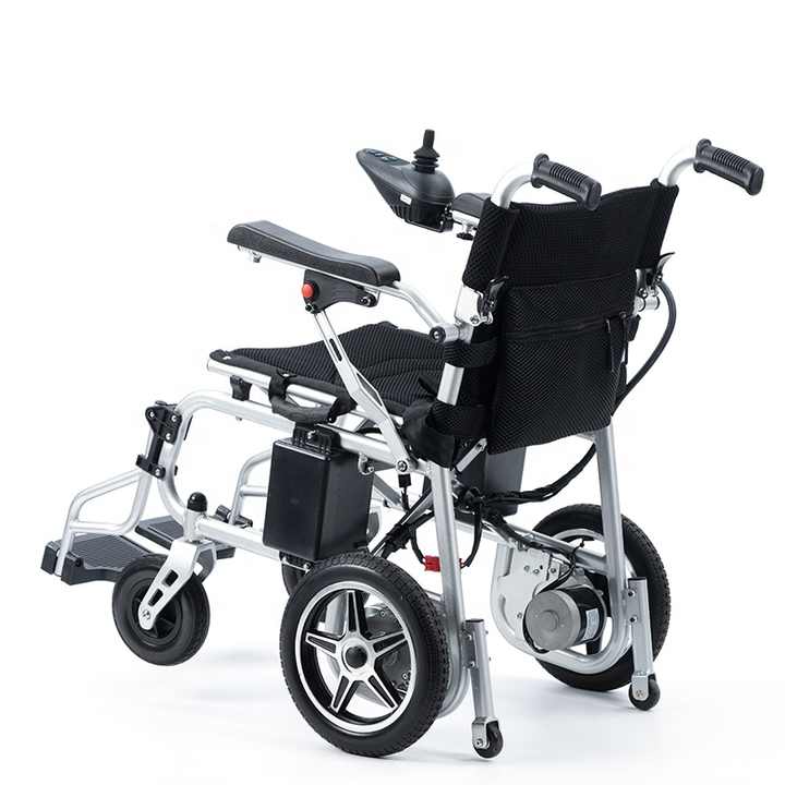 Esleh Indian Ultra Light Weight Foldable Power Wheelchair - Cure Clouds -null