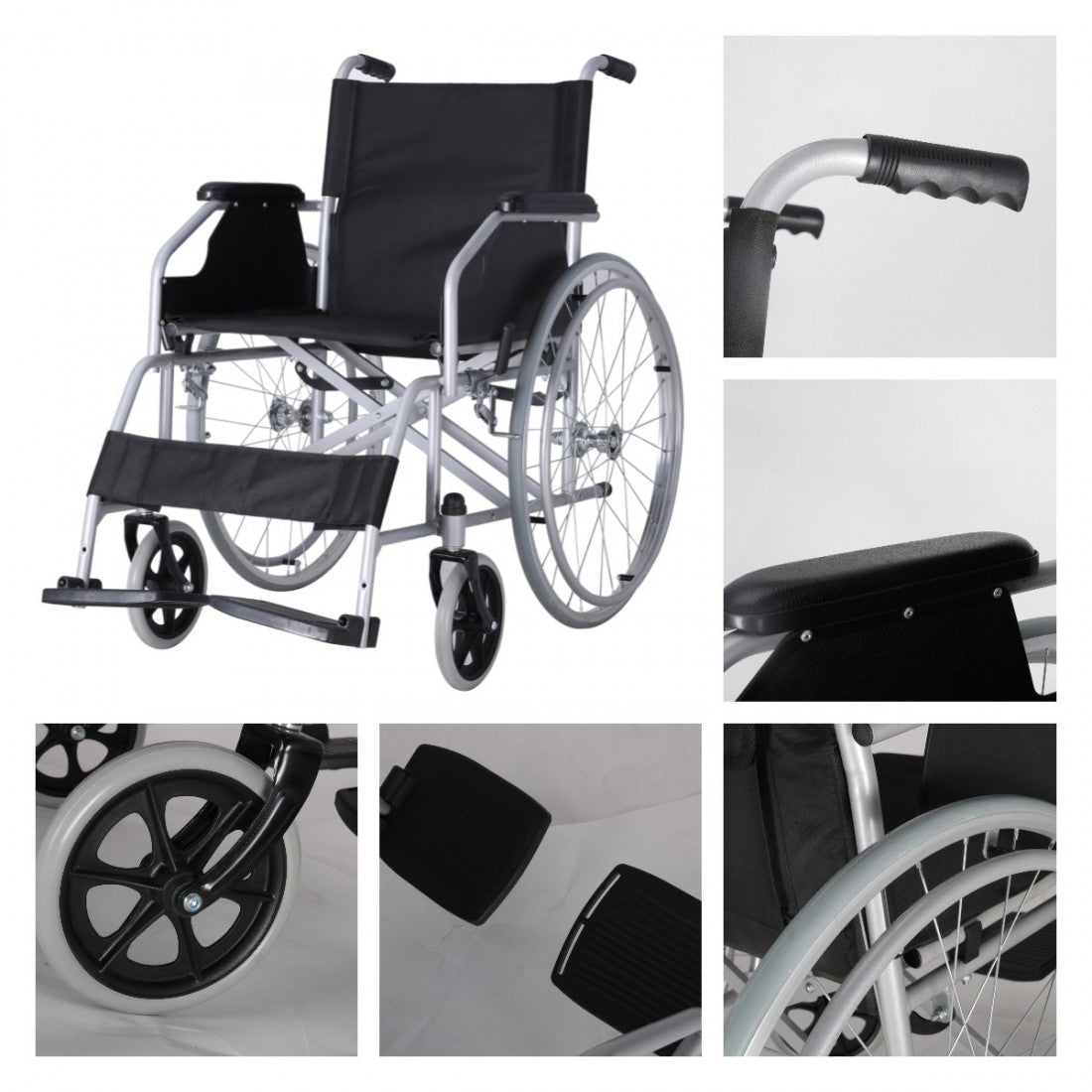 High Strength Manual Wheelchair For Elderly - Cure Clouds -null