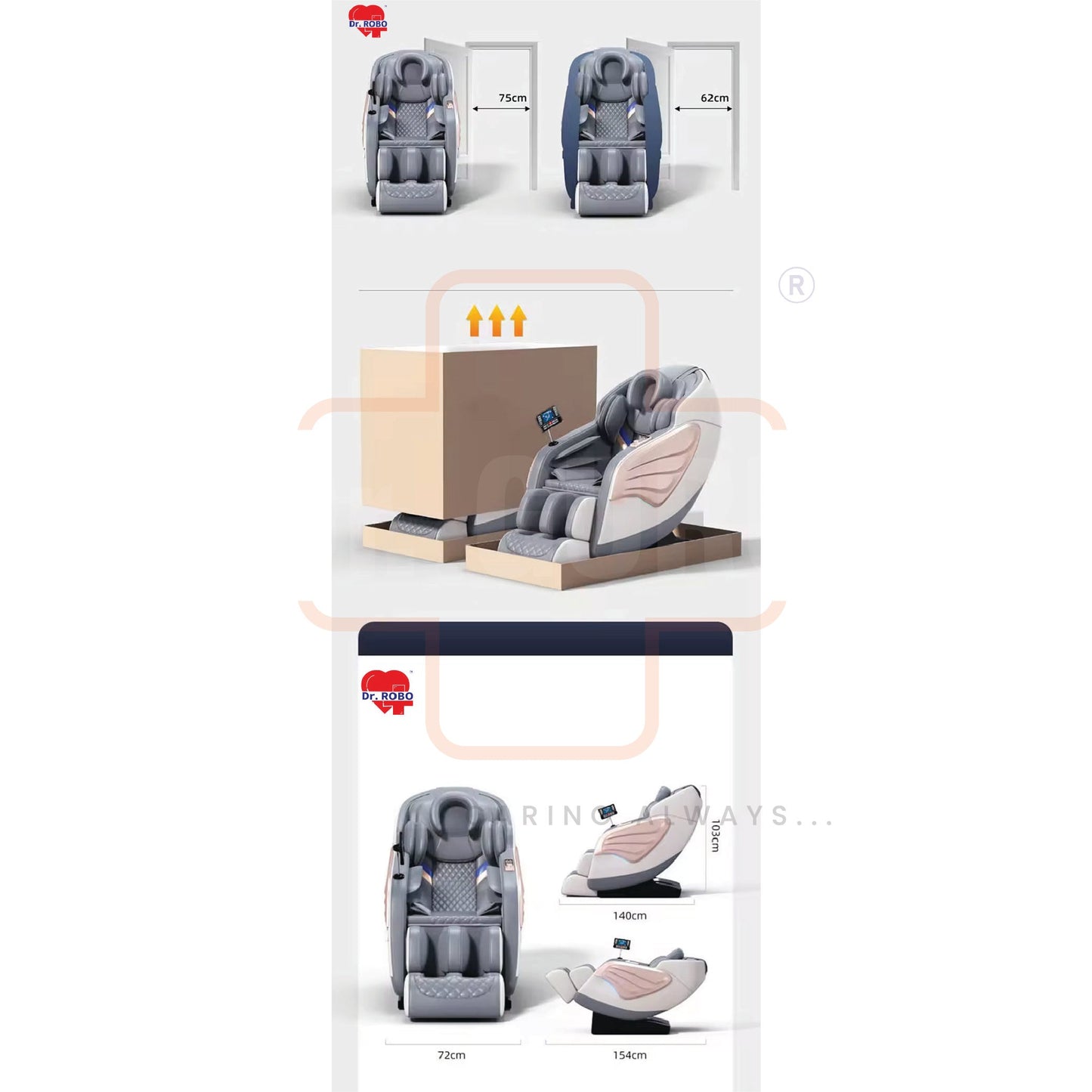 Luxury Massage Chair | Premium Relax Therapy | Full body Massage | Body Relaxation | LMC077