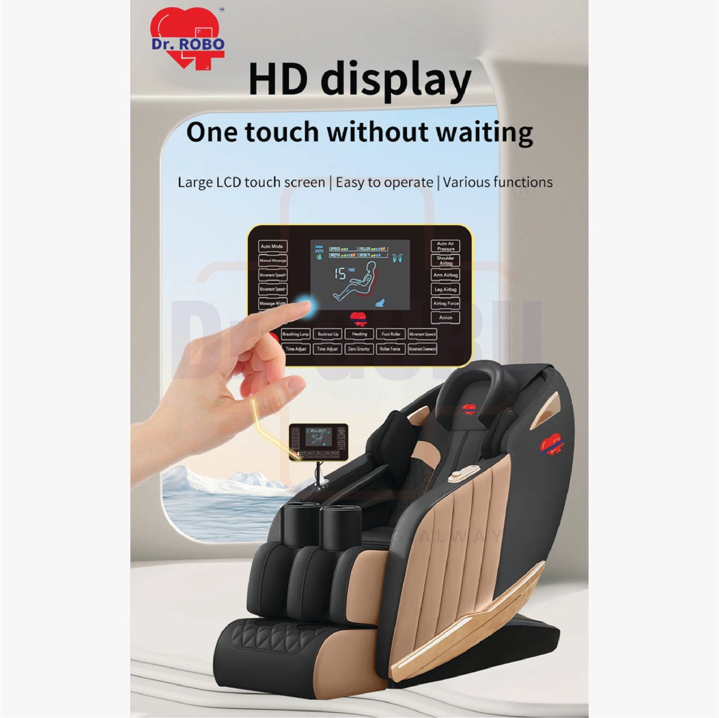 Full Body Massage Chair | Premium Relax Therapy | Luxury Massage Chair| Body Relaxation | AI Processor | LMC022