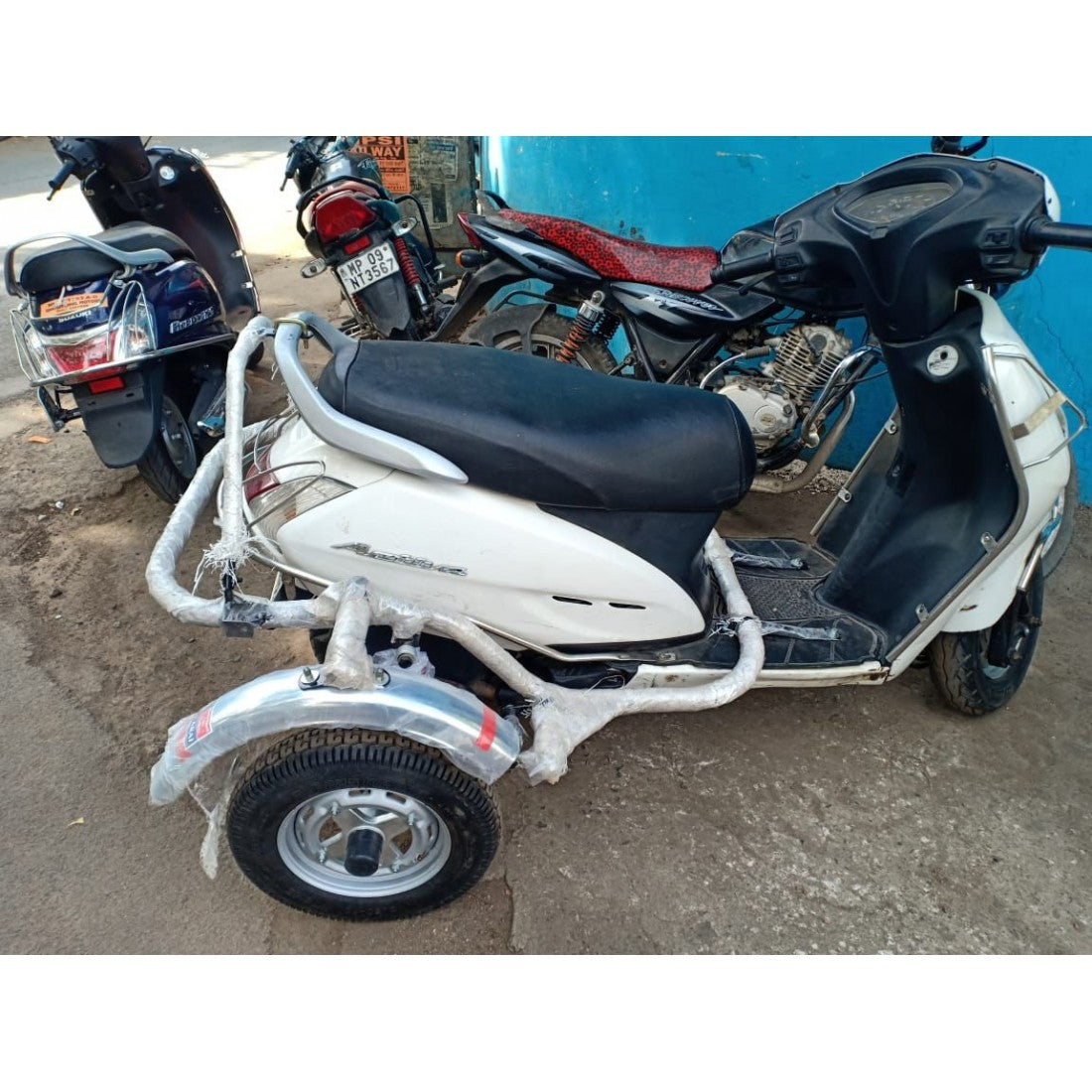 Side Wheel Attachment Kit For Honda Activa
