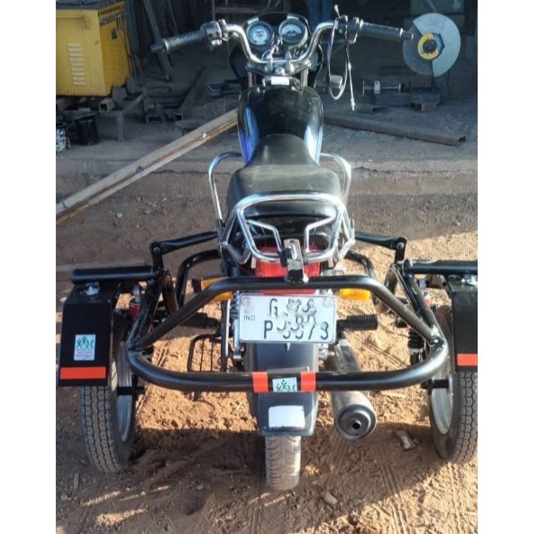 Side Wheel Attachment Kit For Hero Splendor Plus/Pro