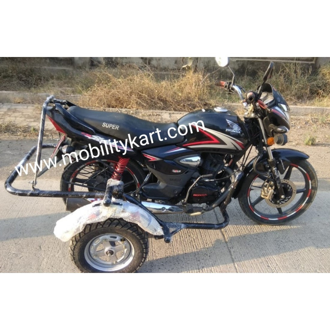 Side Wheel Attachment Kit For Honda CB Shine
