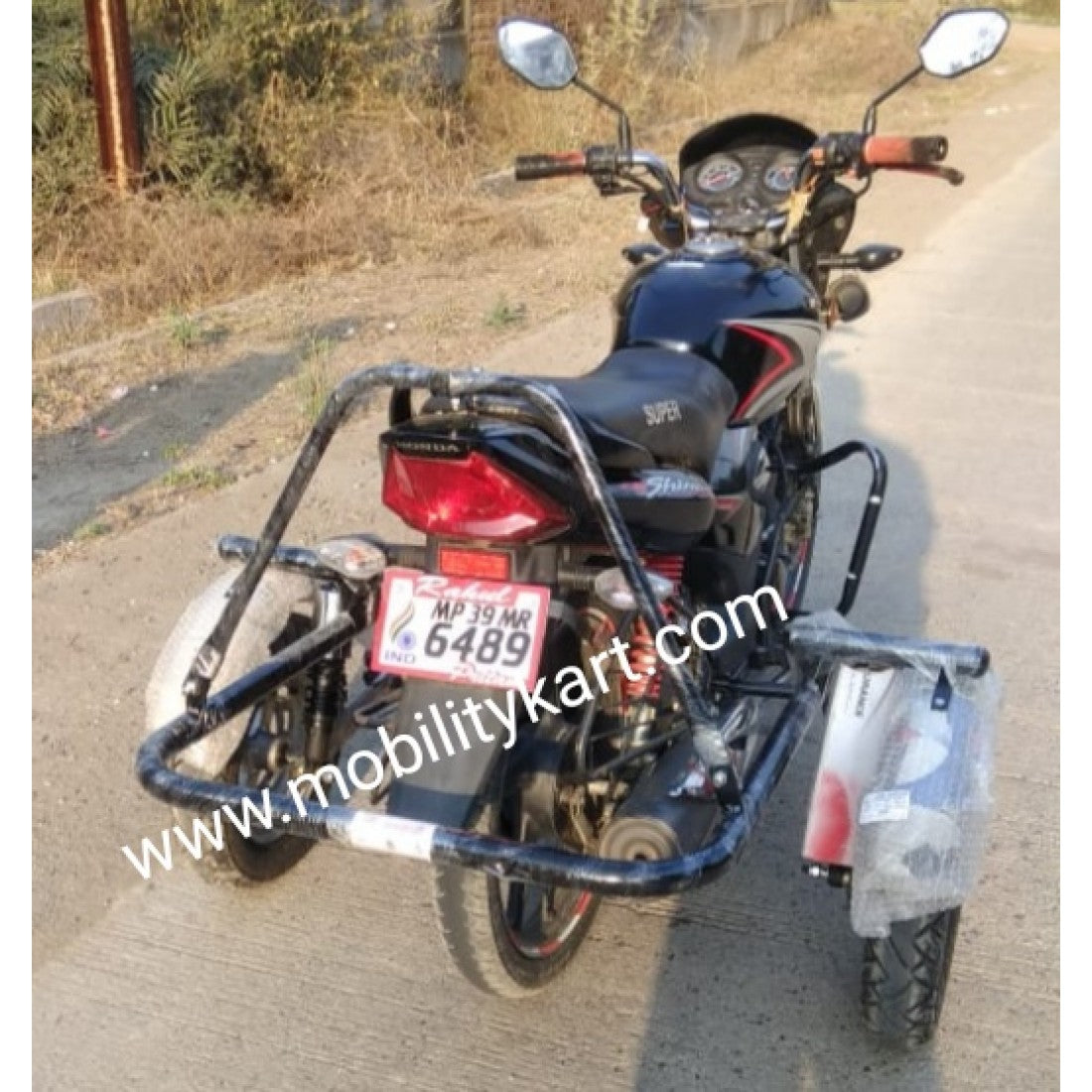 Side Wheel Attachment Kit For Honda CB Shine