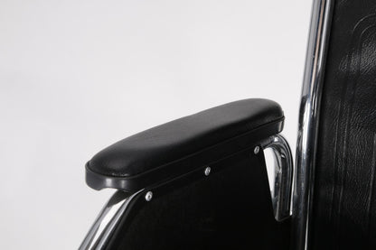 Foldable U Cut Commode Wheelchair with Flip-up Armrest & Detachable Footrest CureClouds