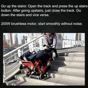 2 in 1 Stair Climbing Wheelchair - Portable Stair Climbing wheelchair - Cure Clouds -2 in 1 Stair Climbing Wheelchair - Portable Stair wheelchair 