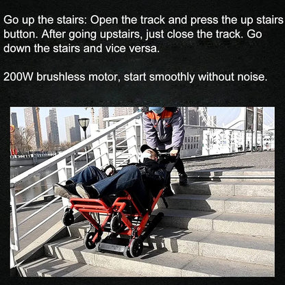 2 in 1 Stair Climbing Wheelchair - Portable Stair Climbing wheelchair - Cure Clouds -2 in 1 Stair Climbing Wheelchair - Portable Stair wheelchair 