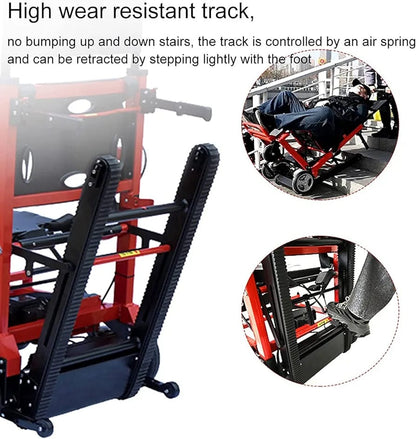 2 in 1 Stair Climbing Wheelchair - Portable Stair Climbing wheelchair - Cure Clouds -2 in 1 Stair Climbing Wheelchair - Portable Stair wheelchair 