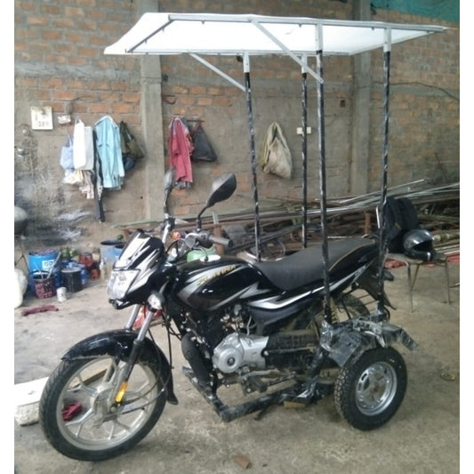 Bajaj Platina BS6 Bike Side Wheel Attachment with Canopy