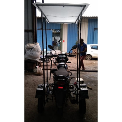 Bajaj Platina BS6 Bike Side Wheel Attachment with Canopy