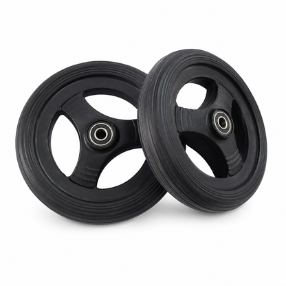 8 inch Front Castor Wheels For Wheelchair (Pack of 2)