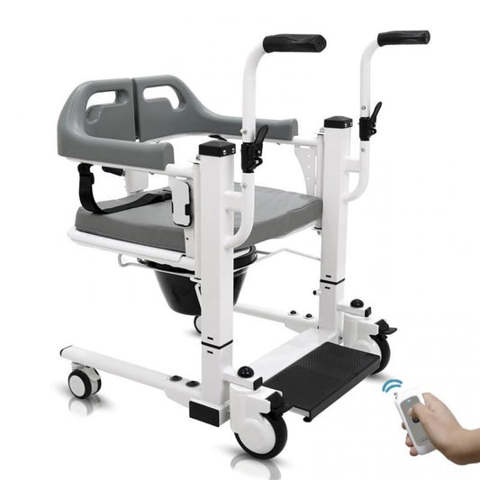 Electric Automatic Height Adjustable Patient Transfer Wheelchair - Cure Clouds - Cure Clouds -null