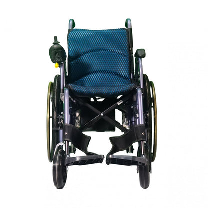 Evox WC 106 : Lightweight Aluminum Electric Wheelchair with 16 inch Seat & Lithium-Ion Battery