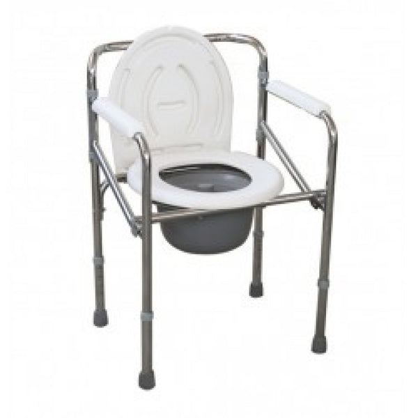 Foldable Height Adjustable Commode Chair 894 - Cure Clouds -null