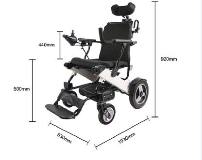 Smart Light Weight Compact Electric Wheelchair - Cure Clouds -null