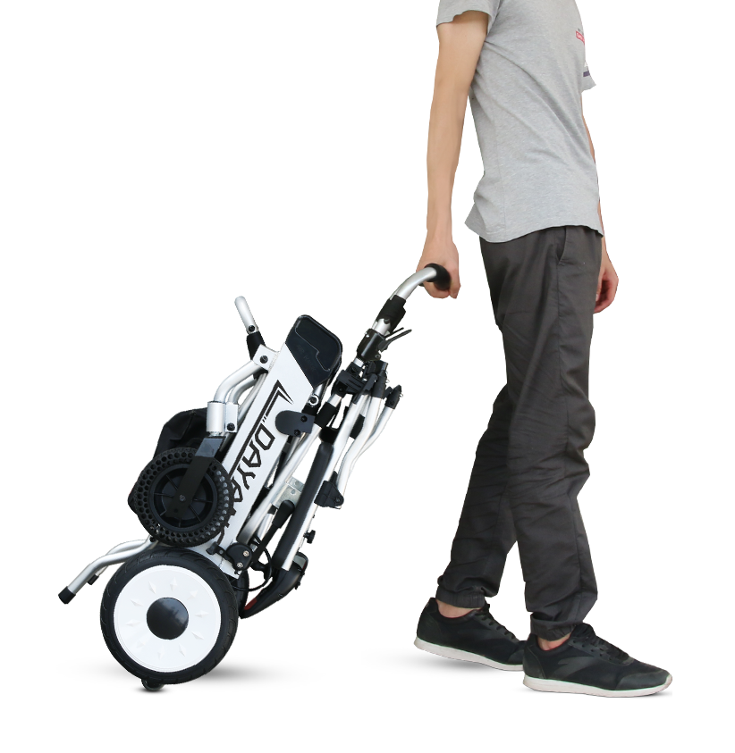 Smart Light Weight Compact Electric Wheelchair - Cure Clouds -null