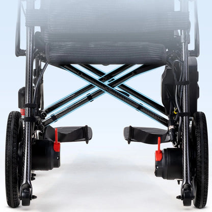 Frido Carbon Fiber X Electric Wheelchair | UltralightWheelchair | 14kg Weight | Lithium Battery | Airlines Approved