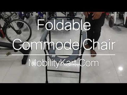 Commode Chair with Armrest