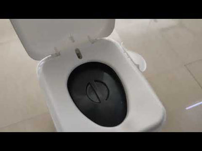 Supremo Portable Commode/Toilet | Lightweight Easy to Carry Toilet Seat | Commode For Outdoor/Indoor,Camping and Travel | For Patients, Elders