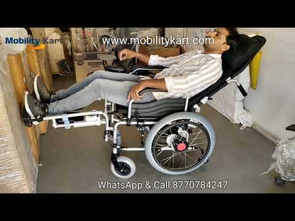 Reclining Electric Wheelchair With Lithium Battery - Cure Clouds