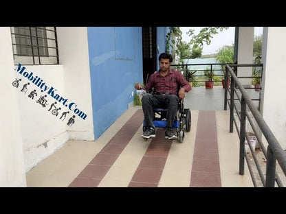 Economic Heavy Duty Compact Electric Wheelchair- Cure Clouds